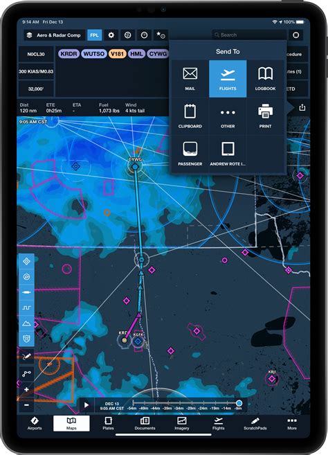 VFR and IFR Flight Plans .